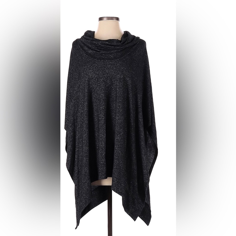 White House Black Market Cowl neck knit poncho